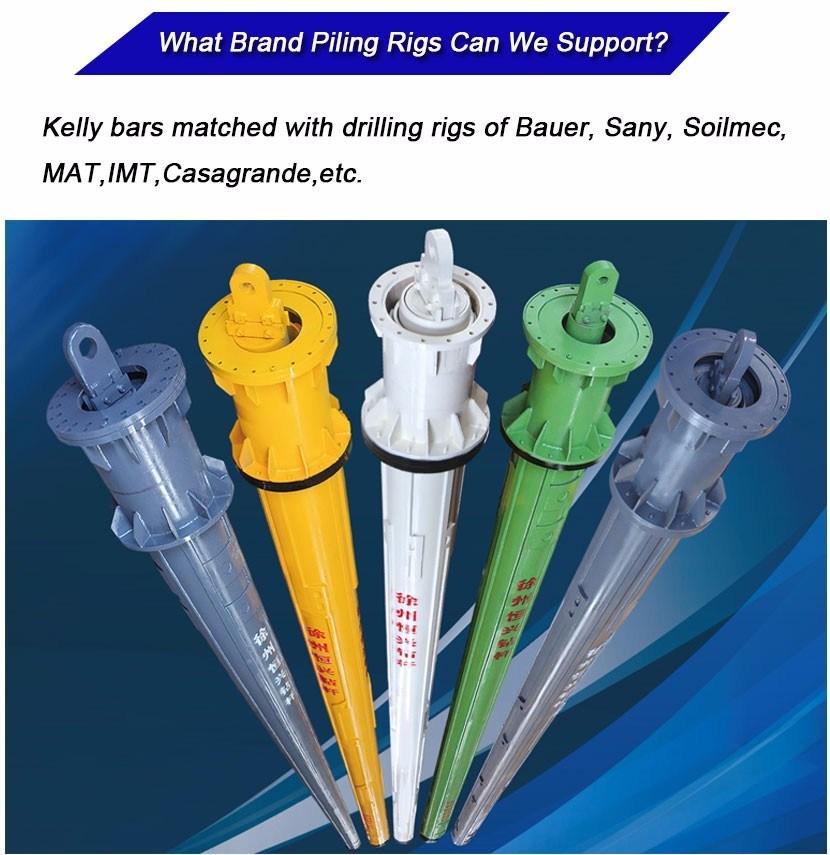 Soilmec Sr 518 Rotary Drilling Kelly Bar Spare Parts