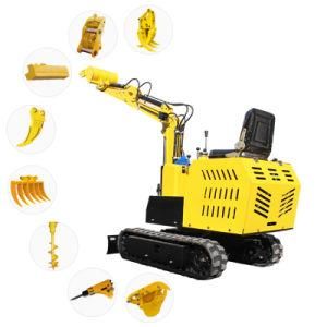 1.2ton Mini Excavator with Water Cooling System 2 Cylinder Engine for Sale