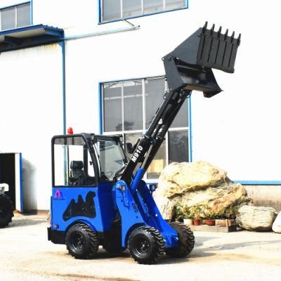 Mini Earth Moving Equipment Taian Miniradlader Skid Steer Backhoe Loader Price