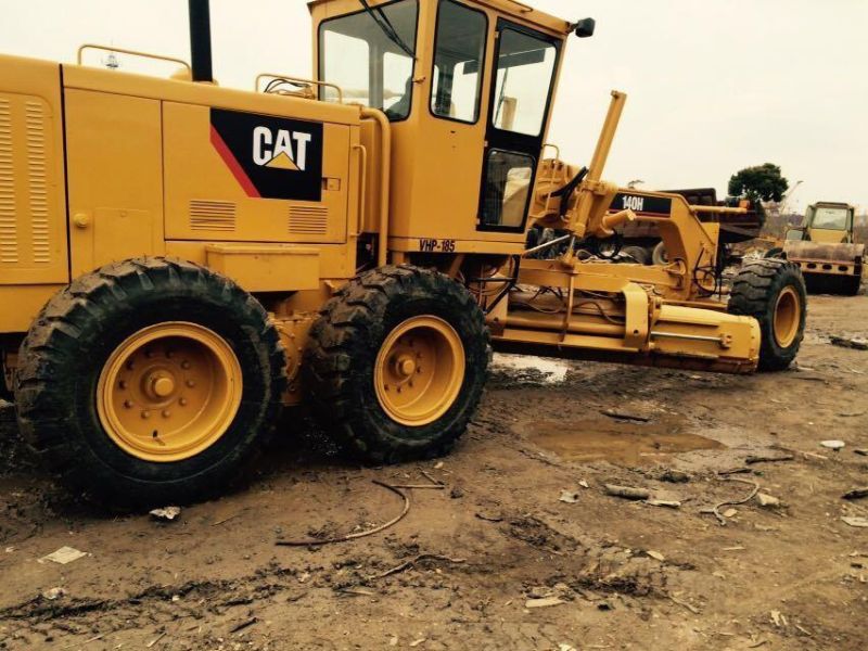 Cheap Cat Motor Grader 140h with Good Working Condition Cat Grader 140g, 140K Also Available