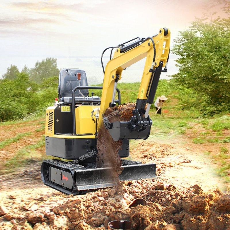 with Small Engine Rated Power 8.6kw Household Mini Machinery Excavator for Philippines Price