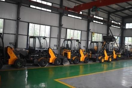 China Made Brand New 2 Ton Capacity 3.76m Reach Telescopic Boom Wheel Loader Hydrostatic 4WD Loader for Sale