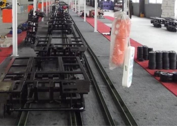 Rubber Track Chassis Undercarriage Robot with 200kg Load Weight