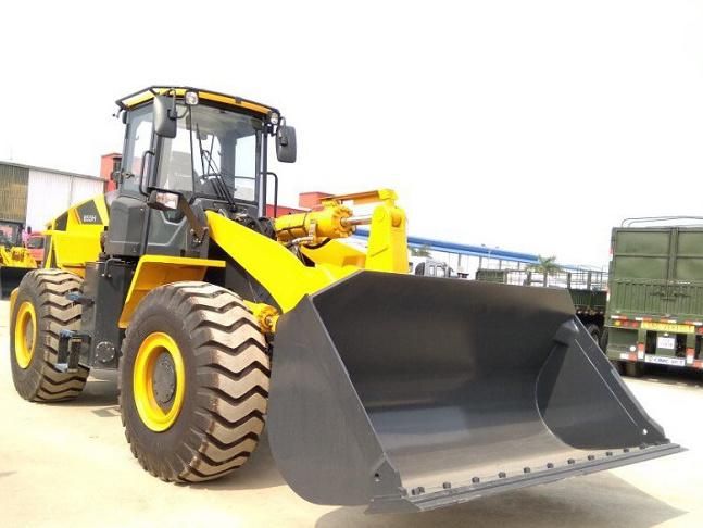 High Efficiency 855h 5 Ton 3m3 Bucket Capacity Wheel Loader Price for Sell