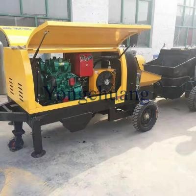 Diesel Mortar Spraying Pump Machine with Two Years Warranty