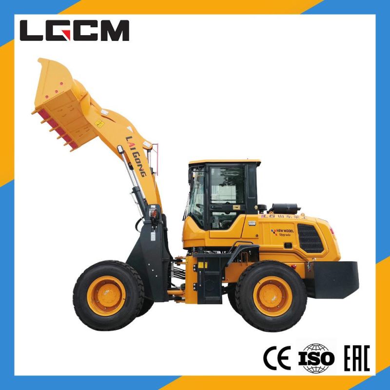 Lgcm China Small 1.8 Ton 1m3 Mini Front End Wheel Loader for Construction