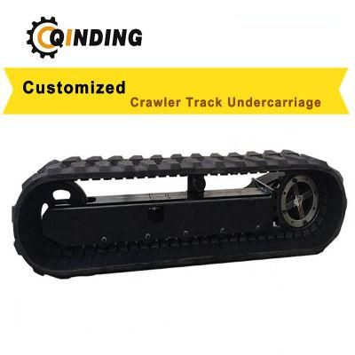 Customized Rubber Track Chassis for Harvesting