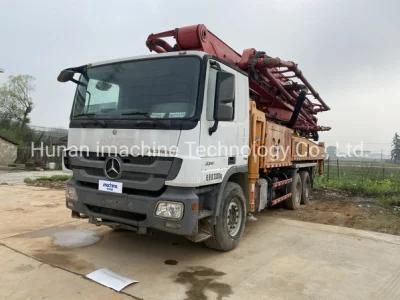 Africa Used Construction Machinery Concrete Equipment Pump Machine Used Sy52m Pump Truck