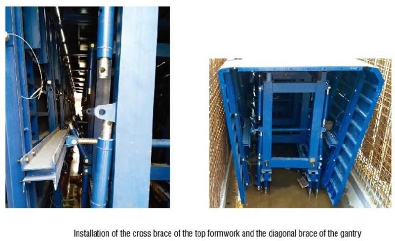 Lianggong Underground Pipe Gallery Mould Steel Formwork System for Wall