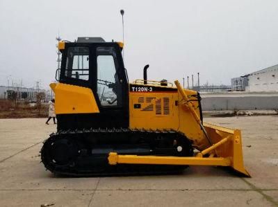 High Quality 13ton Small Crawler Bulldozer T120n-3 with Factory Price