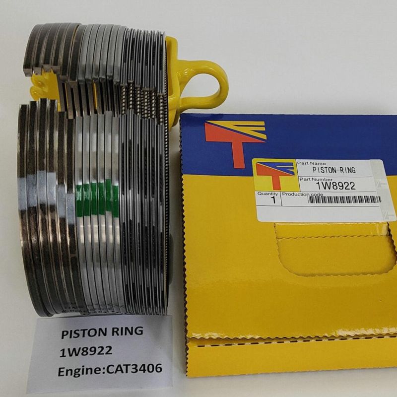 High Quality Diesel Engine Mechanical Parts Piston Ring 1W8922 for Excavator Parts 3406 3408 3412 Buildozer D8n D8l D9l Wheelloader 980 Generator Set