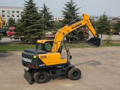 Hyundai R150wvs 15ton Wheel Excavator