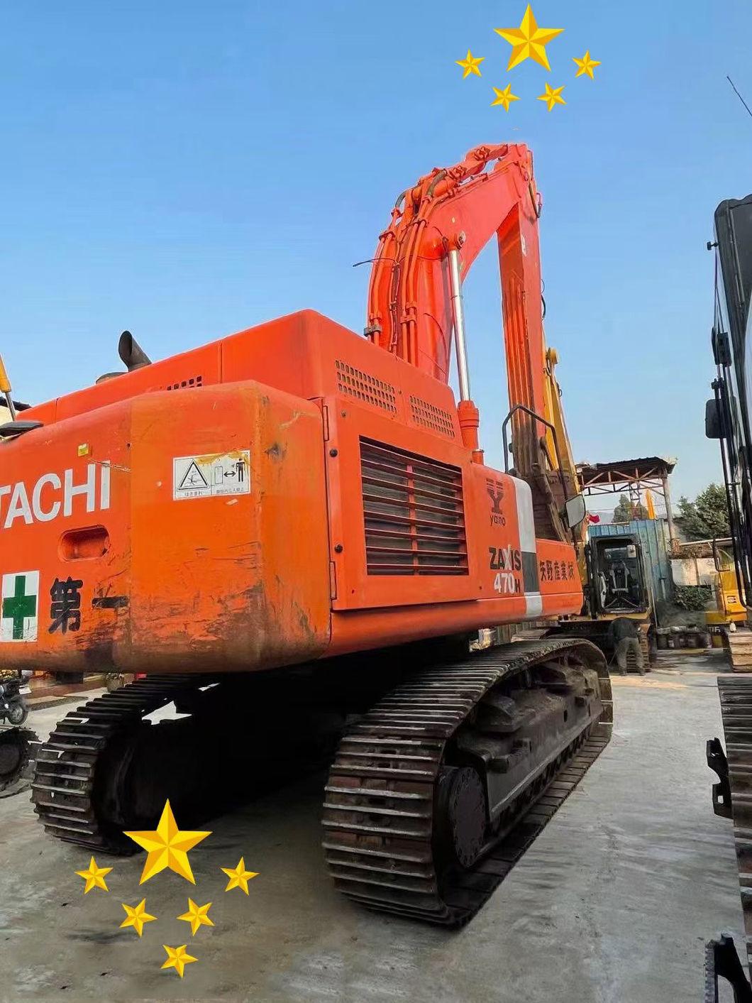 47 Ton Hitachi Cat Volvo Crawler Heavy Truck Excavators Second Hand Ex200-3 Zaxis200-3 200-5 Used Excavator Construction Machinery Excavadora Usada Sale Price