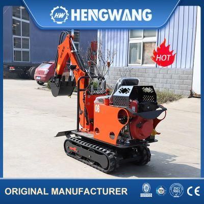 CE EPA Mini/Small Excavator with Hydraulic Breaker