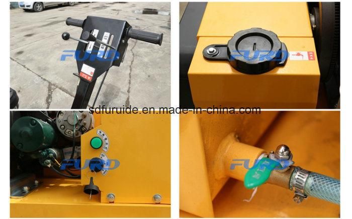 550kg Walk Behind Roller Compactor with Water Cooled Diesel Engine