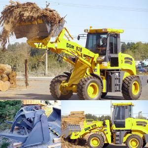 China CE Approval Farm Payloader for Sale with Quick Hitch Bucket