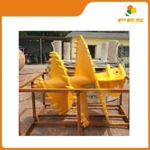 Bauer Type Double Flight Rock Conical Auger with Drilling Bit