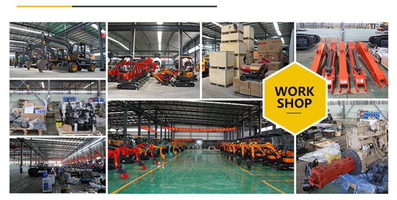 Jining Vote Vtw-10 New Mini Digger Hydraulic Mini Crawler Diesel Type Blue Small Excavator 1ton Price for Sale Hot