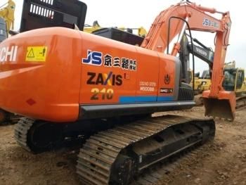 Good Quality Secondhand Construction Excavator Hitachii Zaxis210 on Special Sale