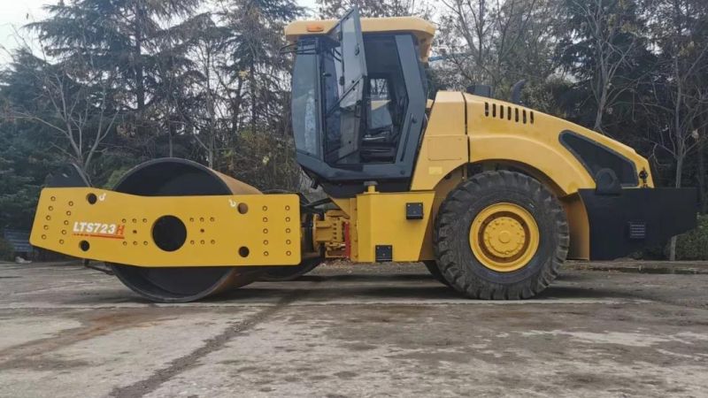 China EXW Price Lutong Sem Shantui Lonking Liugong Single Double Drum Compactor 3 Ton 8 Ton 15 Ton 23 Ton Road Roller (LTS723H)