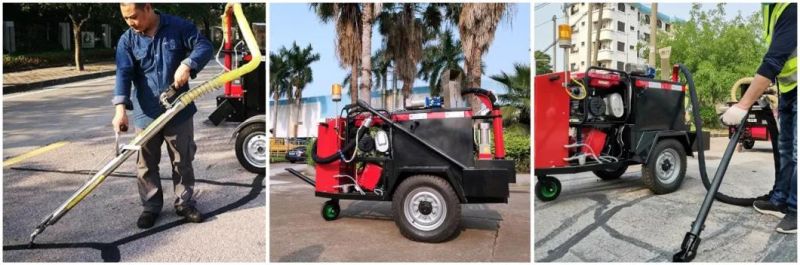 Trailer Type High Efficiency Easy Maintanence Asphalt Pavement Sealing Machine