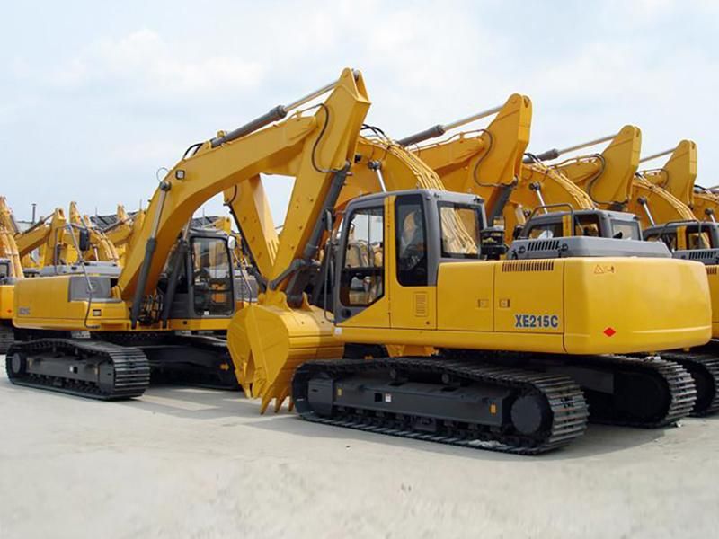 Factory Excavator Official 21.5 Ton Crawler Excavator Xe215da for Sale