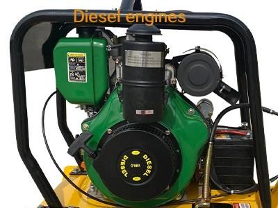 Diesel Engine Plate Compactor Changfa Vibrating Earth Compact Road Compactor
