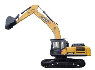 Second Hand Used Sany Power 99% New Tiller Excavator Crawler Hydraulic Excavator Sy365h in Good Condiotion