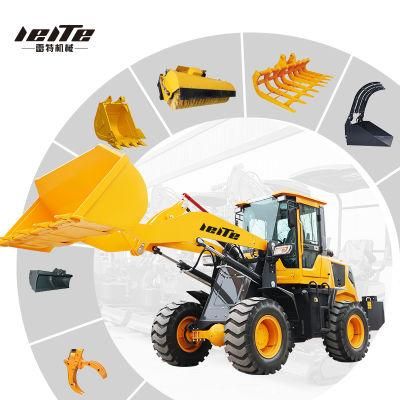 China Factory Hot Selling Mini Wheel Loader 0.43 Cbm with Best Service in Cheap Price Multifunctional Hydraulic Pressure Loader for Sale
