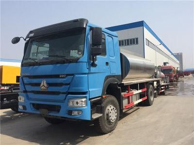 4X2 Sinotruck HOWO 12000 Liters Intelligent Control Asphalt Spray Truck