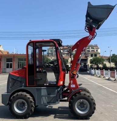 Lgcm 800kg CE ISO Identified Front End Wheel Loader with Hydraulic Cylinder (LGE06T)