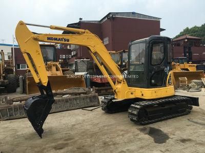 Slightly Used Komatsu 5t MIDI Excavator Komatsu PC55mr PC50mr Excavator with Rubber Track