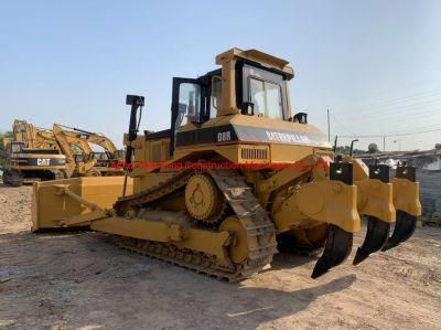 Secondhand D8r Bulldozer D8/D7r/D7h Caterpillar Crawler Dozer with Ripper