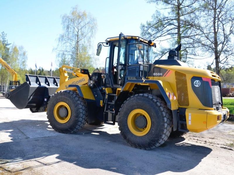 China Liugong 5 Ton Clg856 Wheel Loader 856h 5 Ton Mini Wheel Front End Payloader with 3.0m3 Bucket for Sale