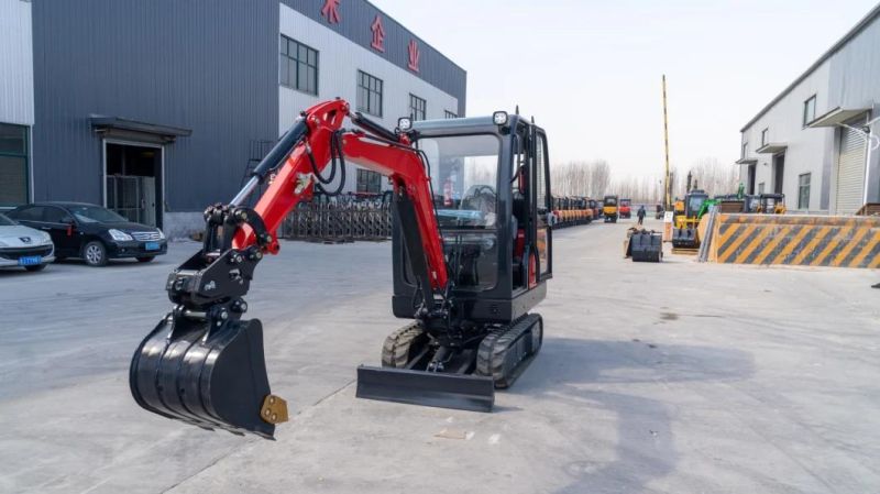 2022 Hot Sale! ! ! Euro V/EPA Kubota 1.8t 2t Mini Excavator with Boom Swing and Radio! ! !