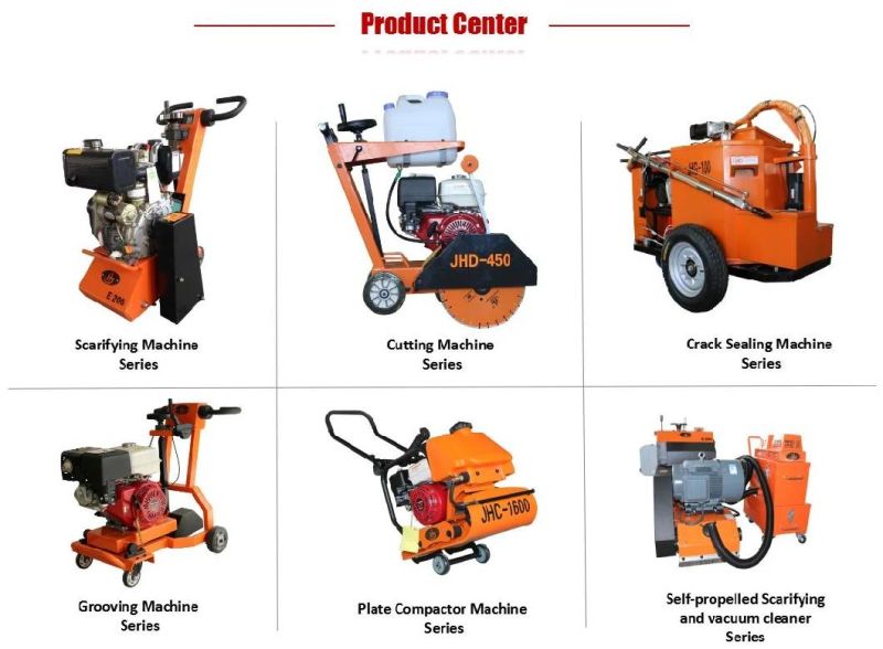 Asphalt Scarifying Machine for Road Floor Cleaning and Roughening of Concrete