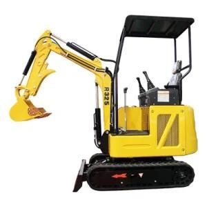 New Mini Digger Bagger 800kg 1 Ton Mini Excavators with Optional Attachments for Sale