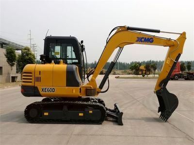 6ton 0.23 Cbm Xe60d Hydraulic Small Mini Crawler Excavator