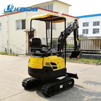 CE Approved Hydraulic Small Multifunctional Hydraulic Crawler 2 Ton Mini Excavator Sell Like Hot