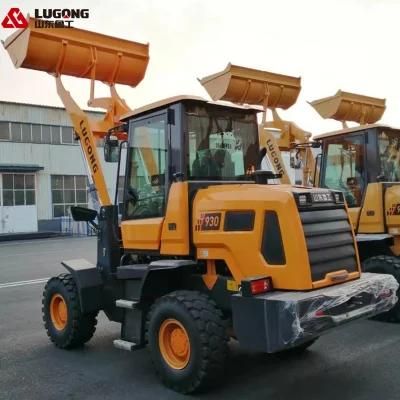 Lugong Brand Small Wheel Loader Mini Loader Compact Loader LG930 Used in Granary