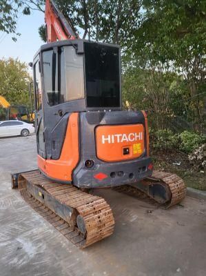 The Cab with Anti-Tip and Falling Objects Excavator Hitachii Zaxis Series Zx55us 5 Ton Second Hand for Sale