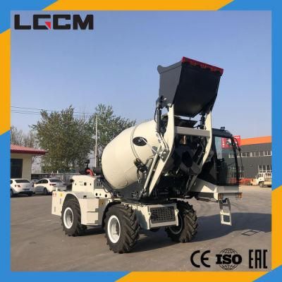 Lgcm 2m3 Output Concrete Truck Automatic Feeding Concrete Mixer Car
