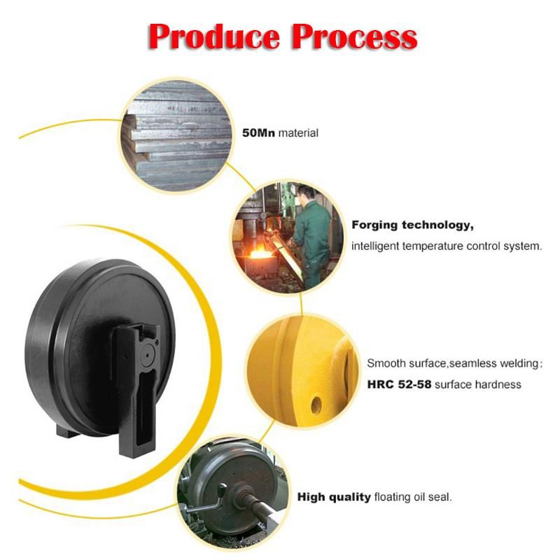 Machinery Part Ex30, , E330, D7g Front Idler for Excavators and Bulldozers