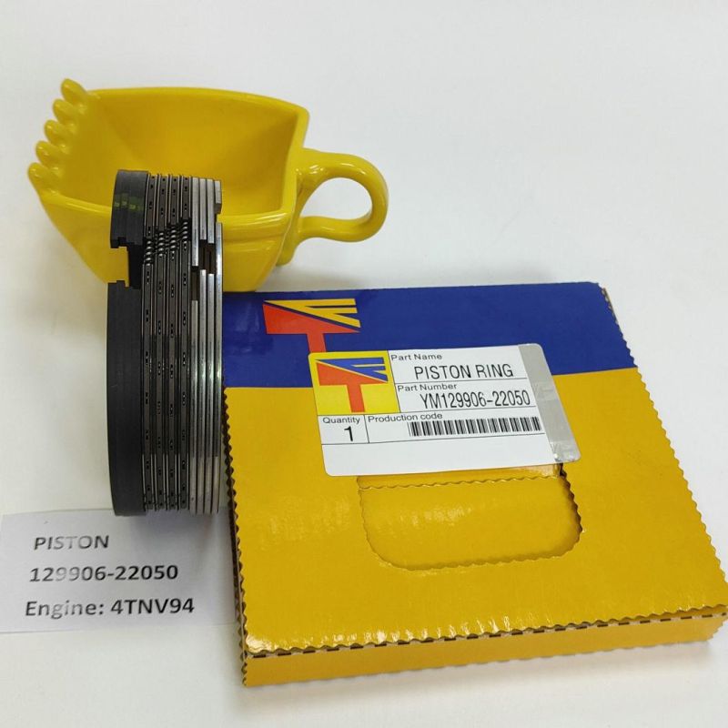 High Quality Diesel Engine Mechanical Parts Piston Ring 129906-22050 for Engine Parts 4tnv94 Generator Set