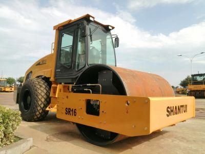 Shantui 16 Tons Hydrostatic All-Wheel Drive Single Drum Road Roller Sr16