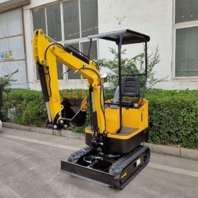 China Best Selling Hot Sale Chinese 1000kg Hydraulic Micro Digger Mini Small Crawler Excavator Price
