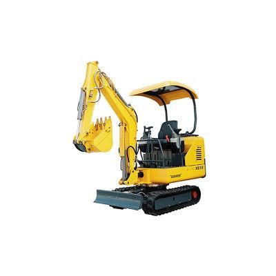 1.7ton Towable Mini Excavator Xe15u with Hydraulic Hammer for Sale