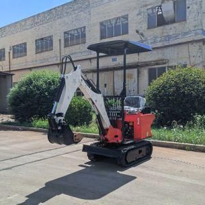 Used Free Shipping Hot Sales 0.8 Ton 800kg/800 Kg Mini Excavator/Digger with CE/EPA Certificate