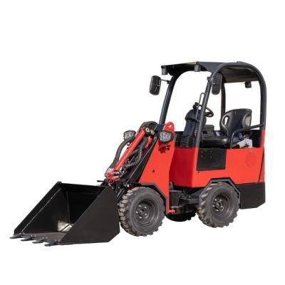 Farm Machinery 0.6ton Small Front End Shovel Loader Mini Compact Articulated Loader