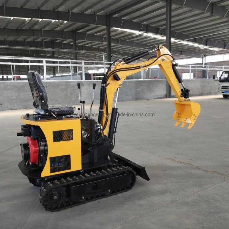 1 Ton China Small Garden Digger/ Small Crawler Excavator